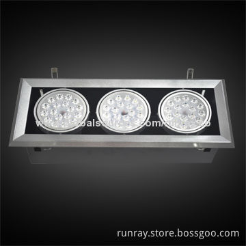 36W LED Ceiling Light, Epistar/Bridgelux LED Chip Optional, 85-265V AC or 12-24V DC, CE Mark